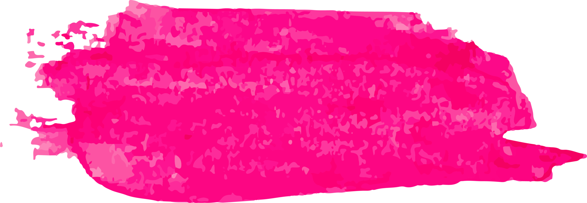Pink paint brush. Ink stroke brush. png