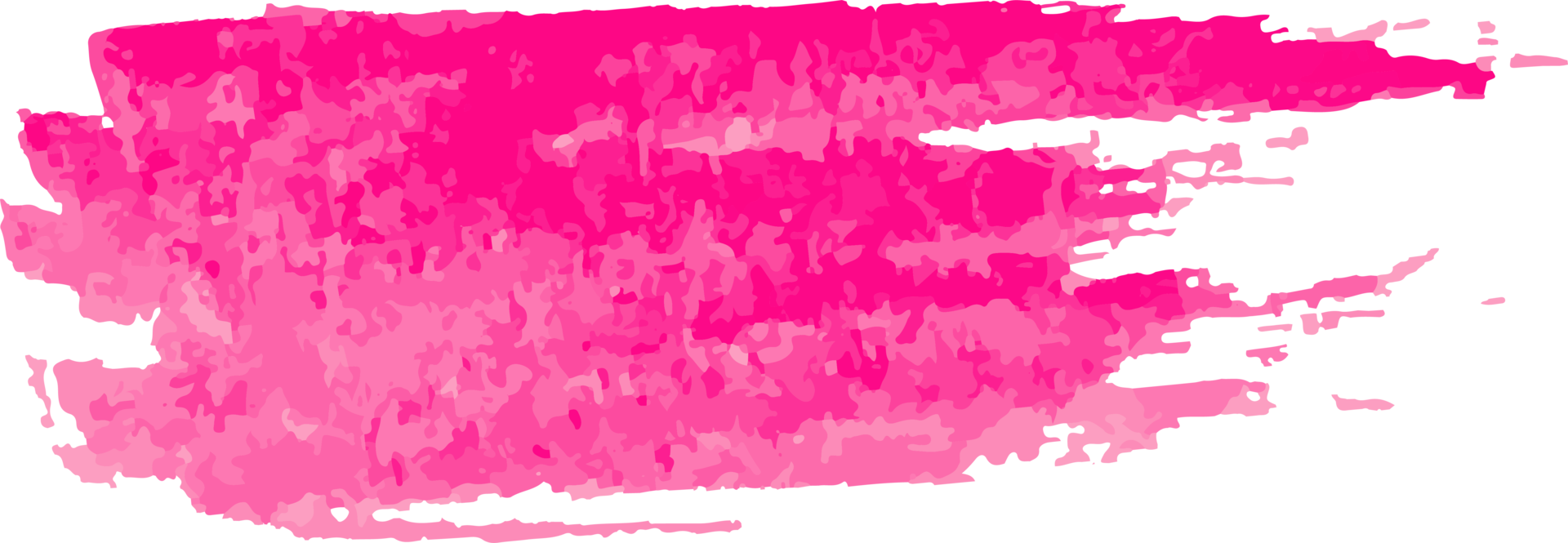 Pink paint brush. Ink stroke brush. png