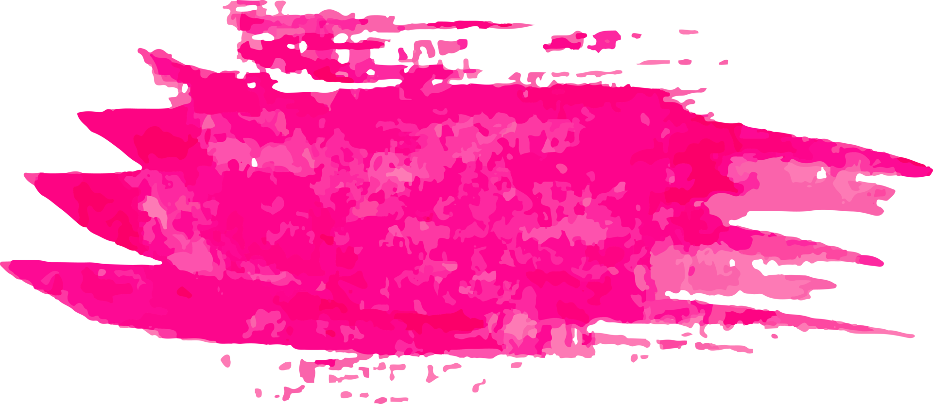 Pink paint brush. Ink stroke brush. png