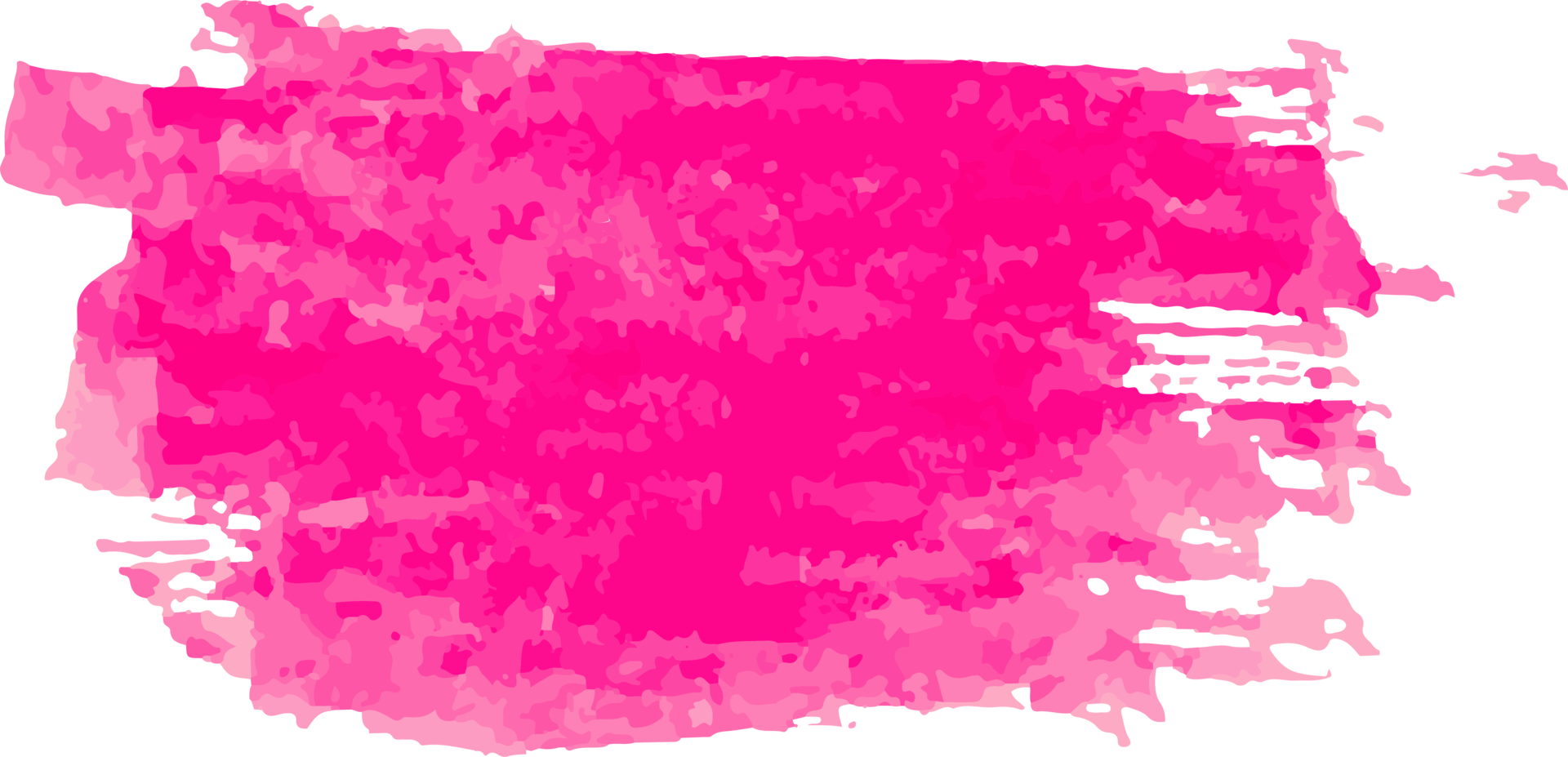 Pink paint brush. Ink stroke brush. png