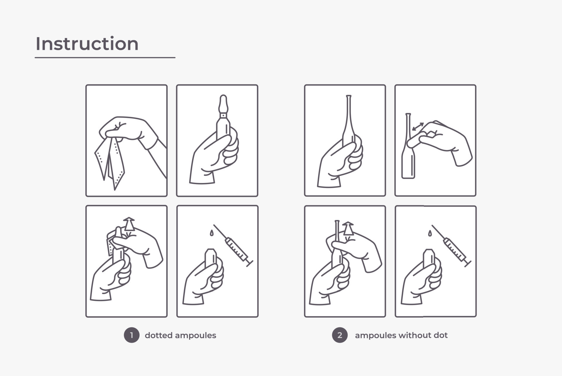 Instructions On How To Open The Ampoule Vector Illustration 22073763 instructions-on-how-to-open-the-ampoule-vector-illustration-22073763