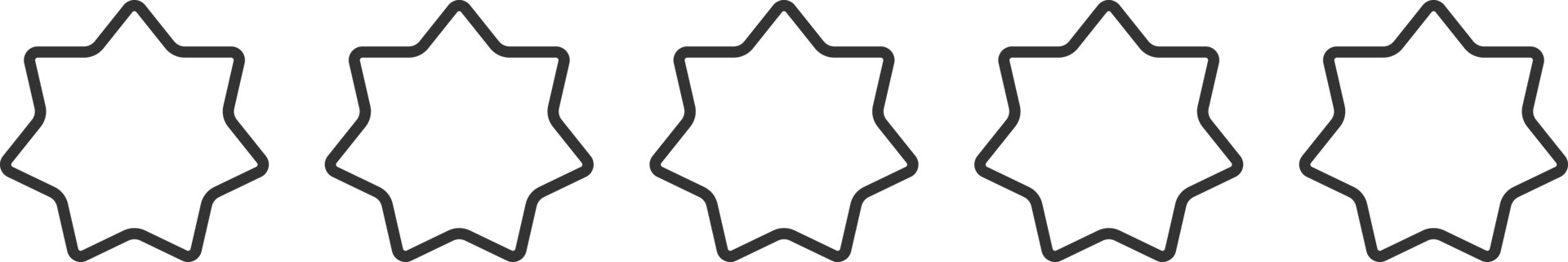 Star rating review with gold stars clip art png