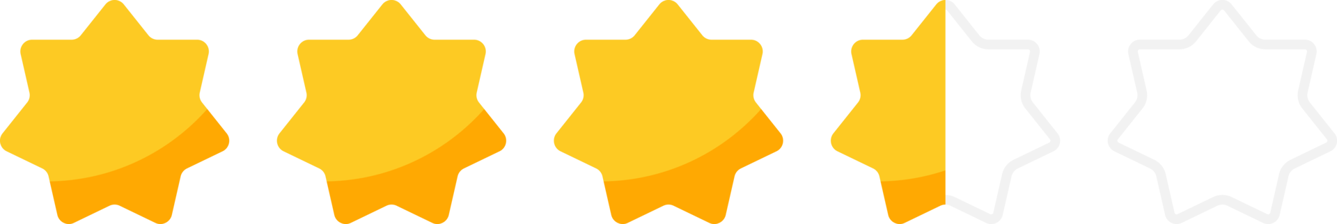 Star rating review with gold stars clip art png