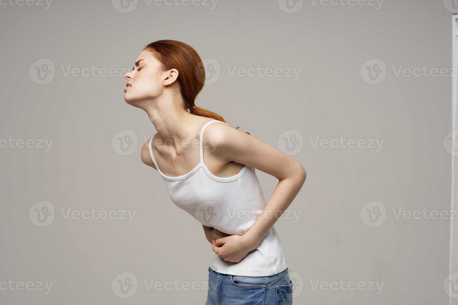 mujer menstruación salud problemas ginecología trastorno ligero antecedentes foto