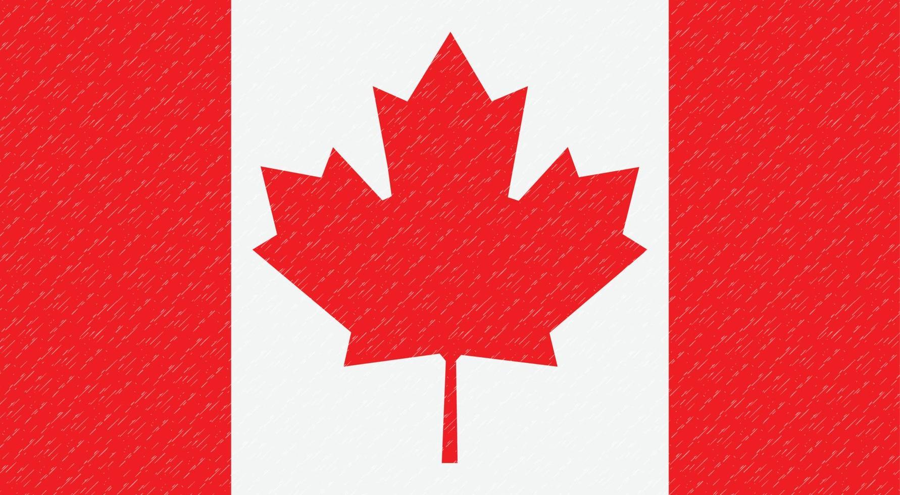 Flag canada icon vector