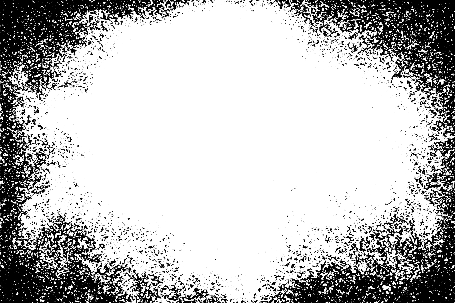 Grunge border texture background. Abstract frame overlay. PNG graphic