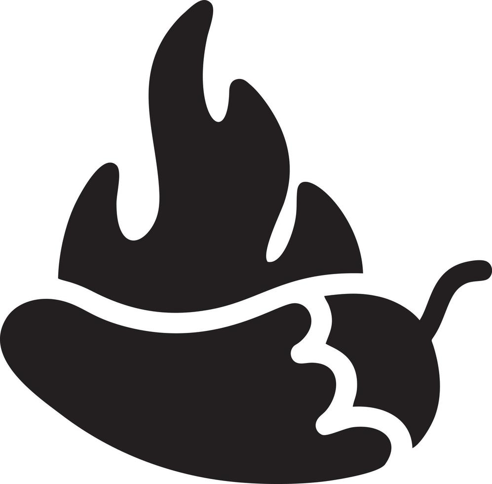 Fire hot icon symbol image vector. Illustration of the danger fire burn image design. EPS 10 vector