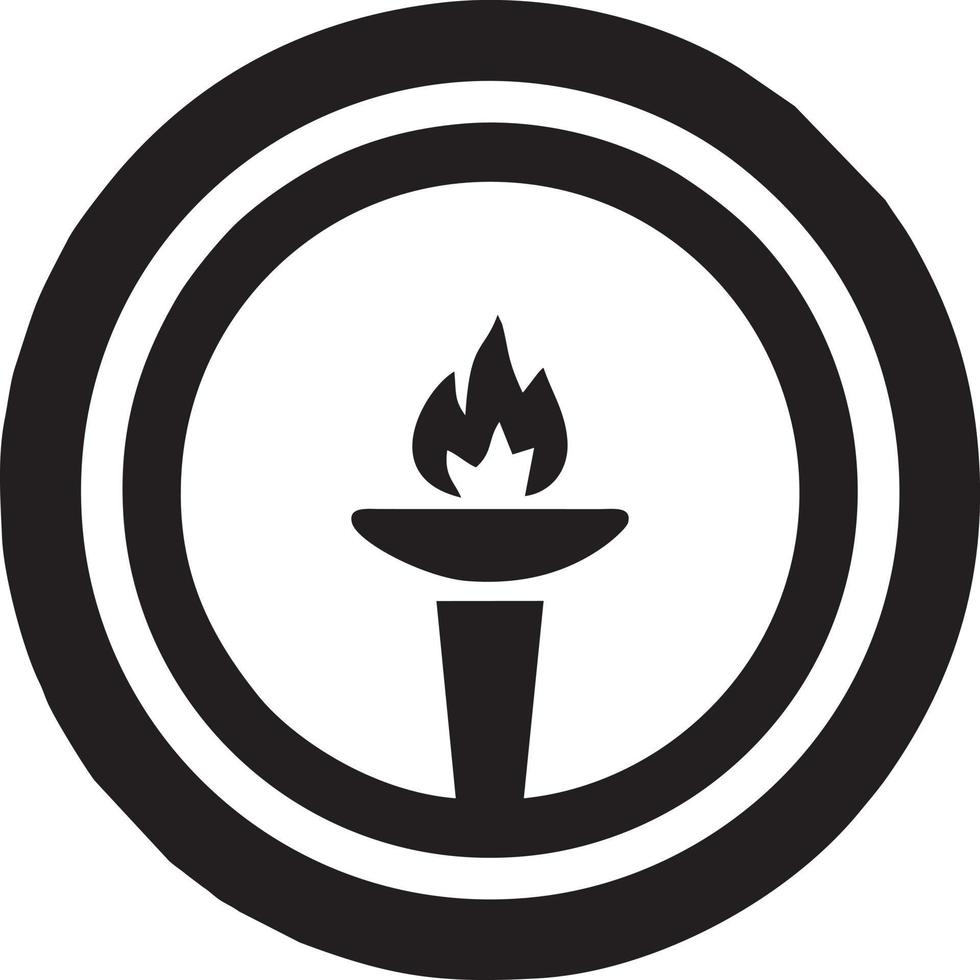 Fire hot icon symbol image vector. Illustration of the danger fire burn image design. EPS 10 vector