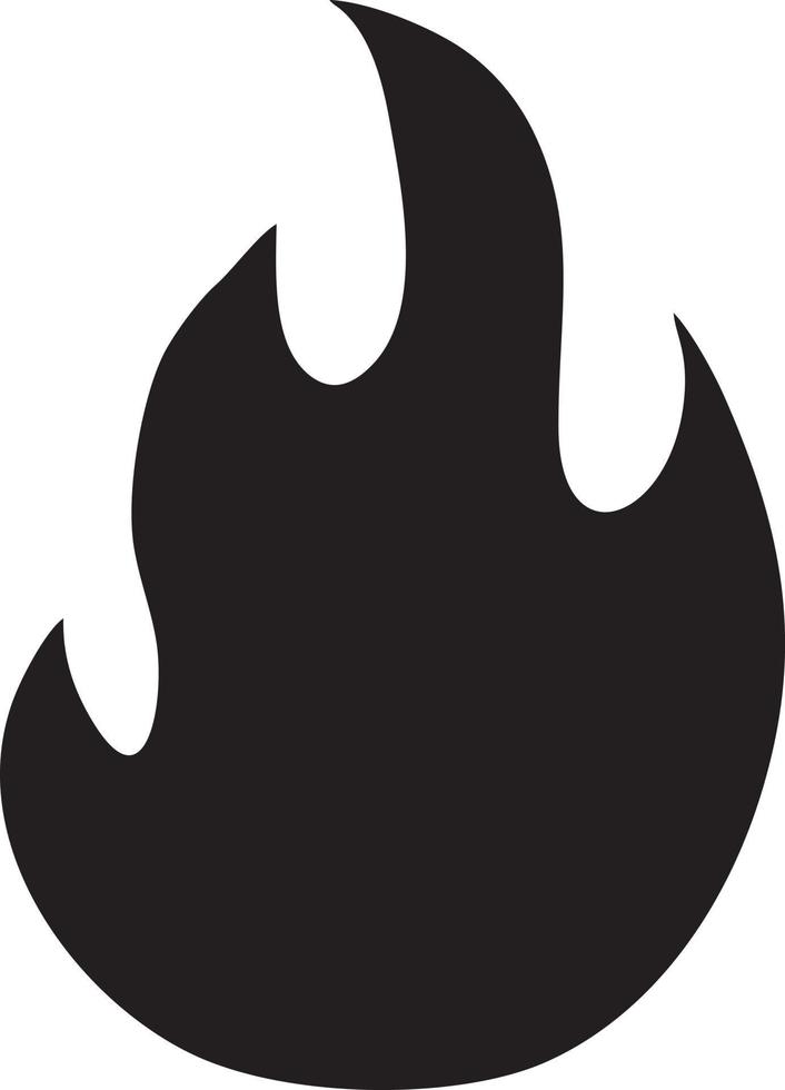 Fire hot icon symbol image vector. Illustration of the danger fire burn image design. EPS 10 vector