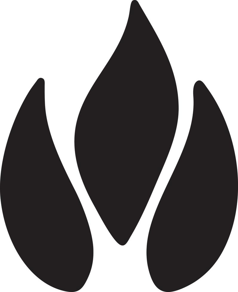 Fire hot icon symbol image vector. Illustration of the danger fire burn image design. EPS 10 vector