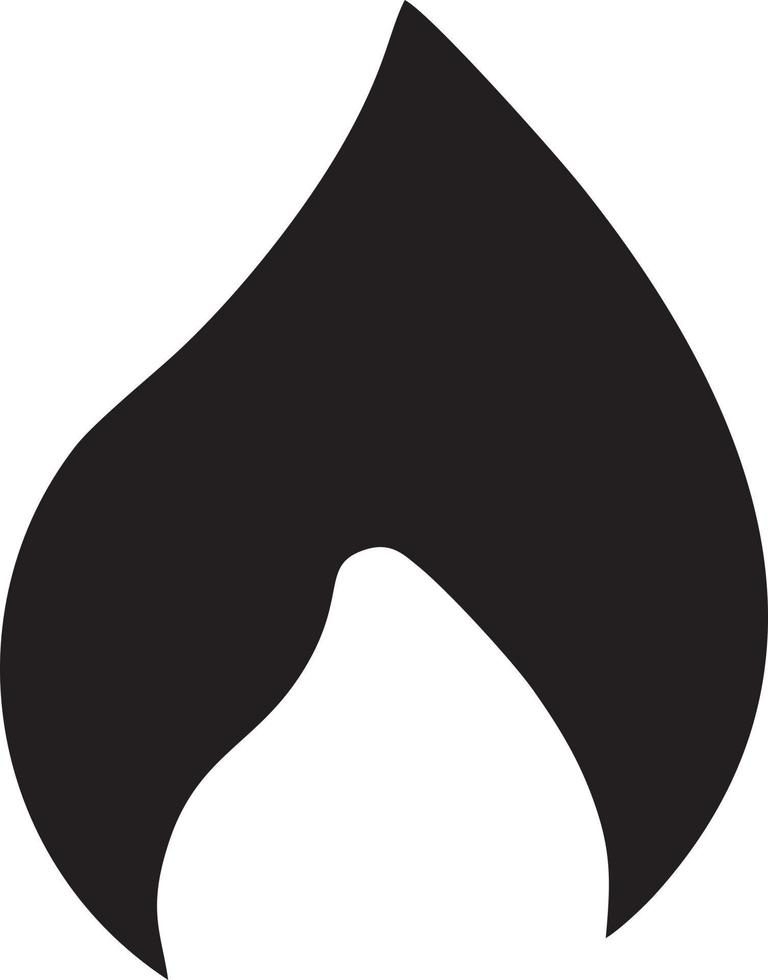 Fire hot icon symbol image vector. Illustration of the danger fire burn image design. EPS 10 vector