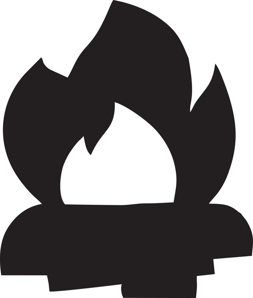 Fire hot icon symbol image vector. Illustration of the danger fire burn image design. EPS 10 vector