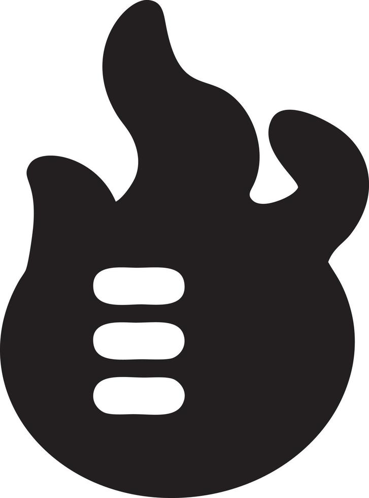 Fire hot icon symbol image vector. Illustration of the danger fire burn image design. EPS 10 vector