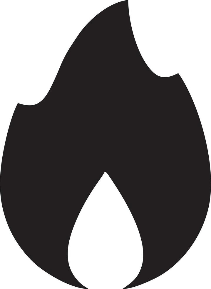 Fire hot icon symbol image vector. Illustration of the danger fire burn image design. EPS 10 vector