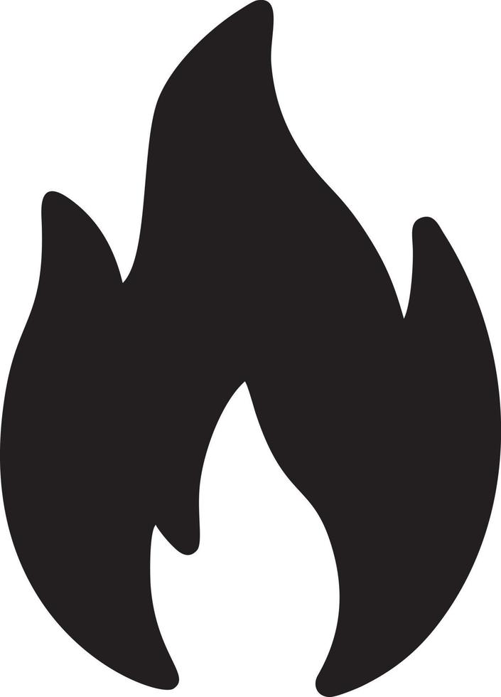 Fire hot icon symbol image vector. Illustration of the danger fire burn image design. EPS 10 vector