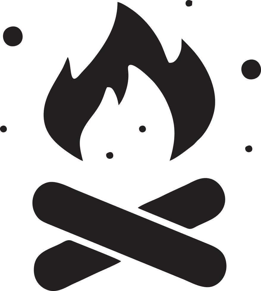 Fire hot icon symbol image vector. Illustration of the danger fire burn image design. EPS 10 vector