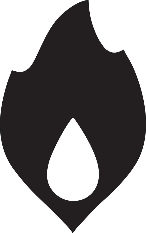 Fire hot icon symbol image vector. Illustration of the danger fire burn image design. EPS 10 vector