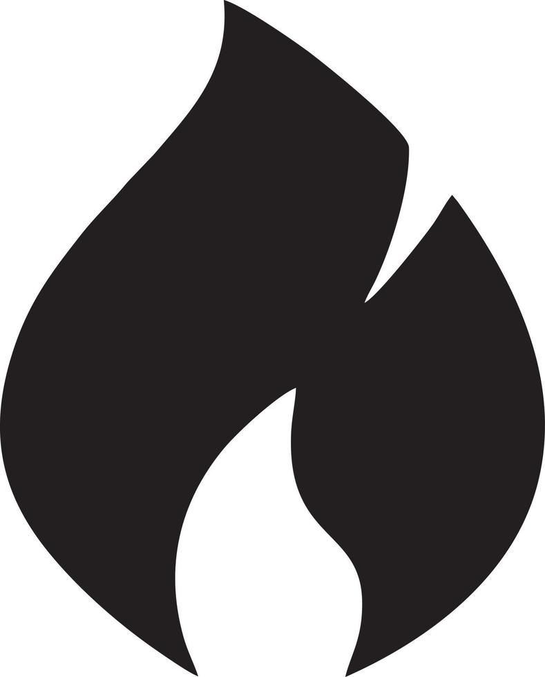 Fire hot icon symbol image vector. Illustration of the danger fire burn image design. EPS 10 vector