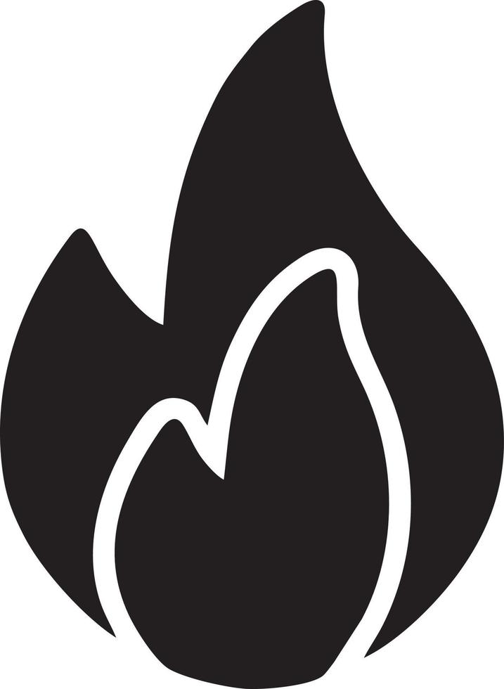 Fire hot icon symbol image vector. Illustration of the danger fire burn image design. EPS 10 vector