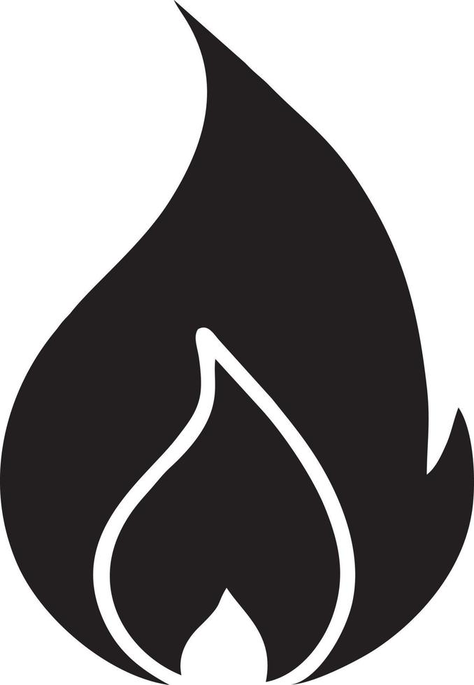 Fire hot icon symbol image vector. Illustration of the danger fire burn image design. EPS 10 vector