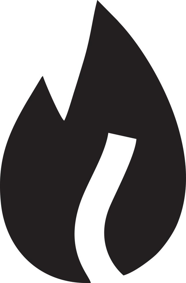 Fire hot icon symbol image vector. Illustration of the danger fire burn image design. EPS 10 vector