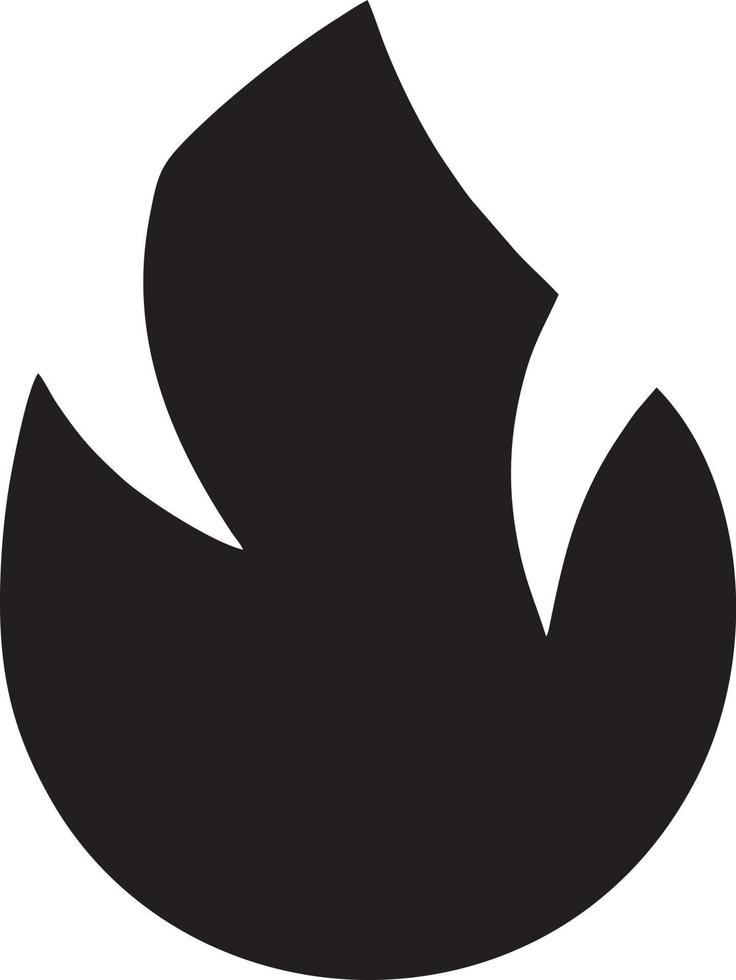 Fire hot icon symbol image vector. Illustration of the danger fire burn image design. EPS 10 vector