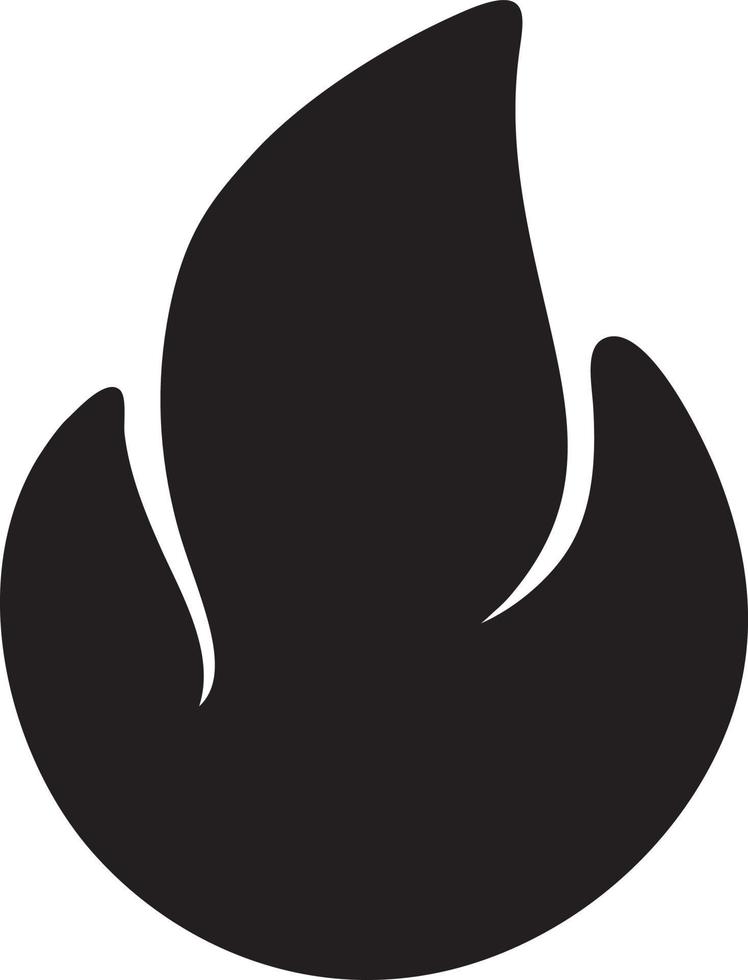 Fire hot icon symbol image vector. Illustration of the danger fire burn image design. EPS 10 vector