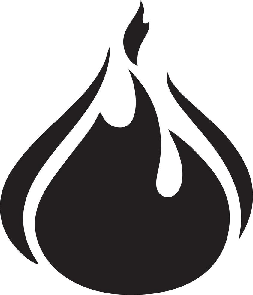 Fire hot icon symbol image vector. Illustration of the danger fire burn image design. EPS 10 vector