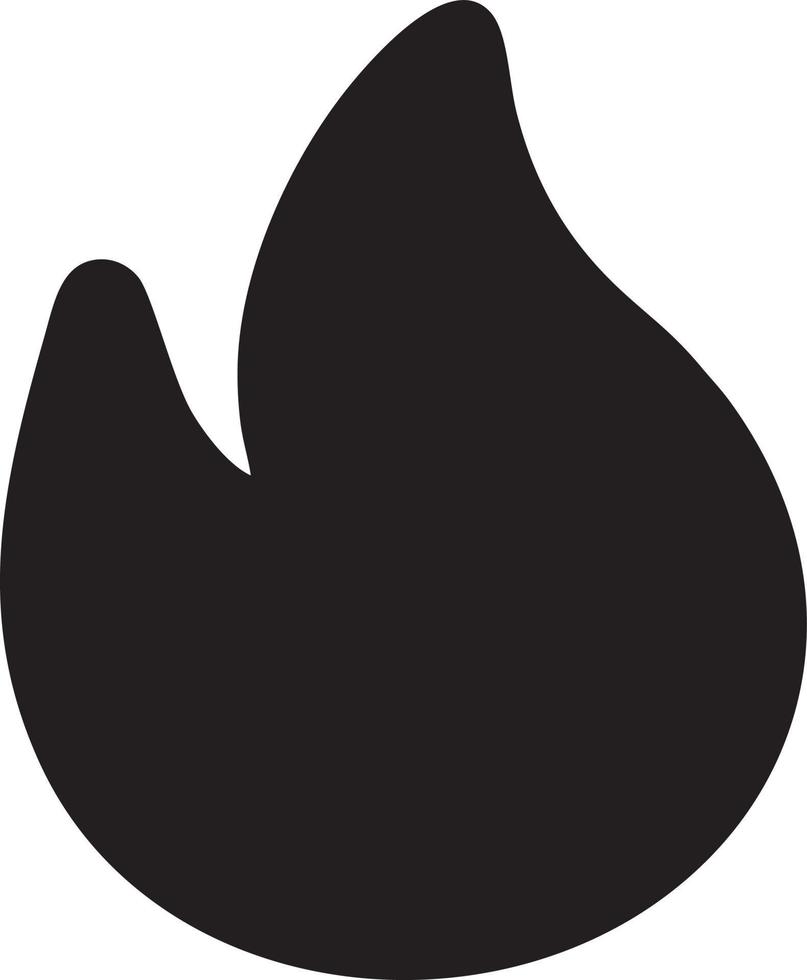 Fire hot icon symbol image vector. Illustration of the danger fire burn image design. EPS 10 vector