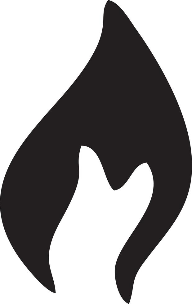 Fire hot icon symbol image vector. Illustration of the danger fire burn image design. EPS 10 vector