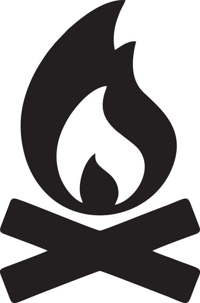 Fire hot icon symbol image vector. Illustration of the danger fire burn image design. EPS 10 vector