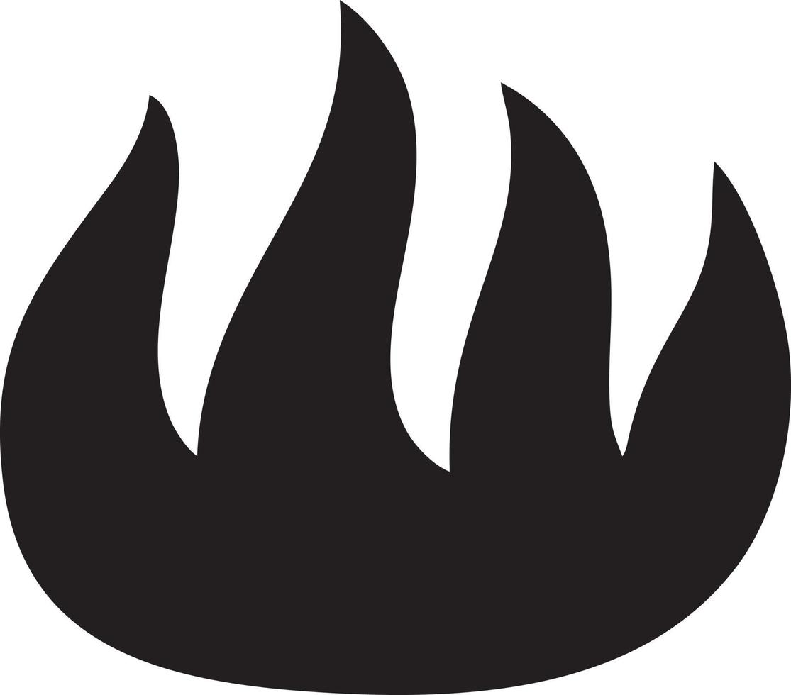 Fire hot icon symbol image vector. Illustration of the danger fire burn image design. EPS 10 vector