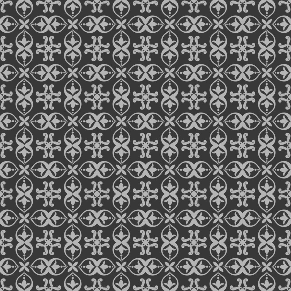 Wallpaper in the style of Baroque pattern. vector