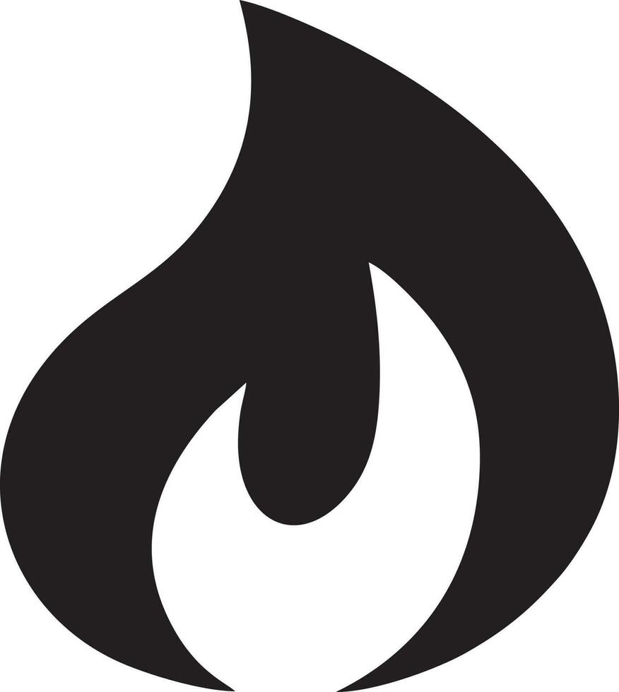 Fire hot icon symbol image vector. Illustration of the danger fire burn image design. EPS 10 vector