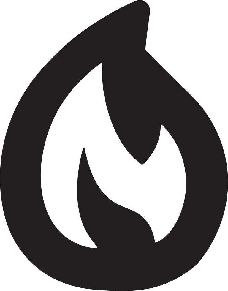 Fire hot icon symbol image vector. Illustration of the danger fire burn image design. EPS 10 vector