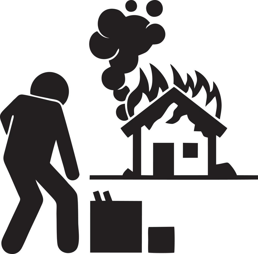 Fire hot icon symbol image vector. Illustration of the danger fire burn image design. EPS 10 vector