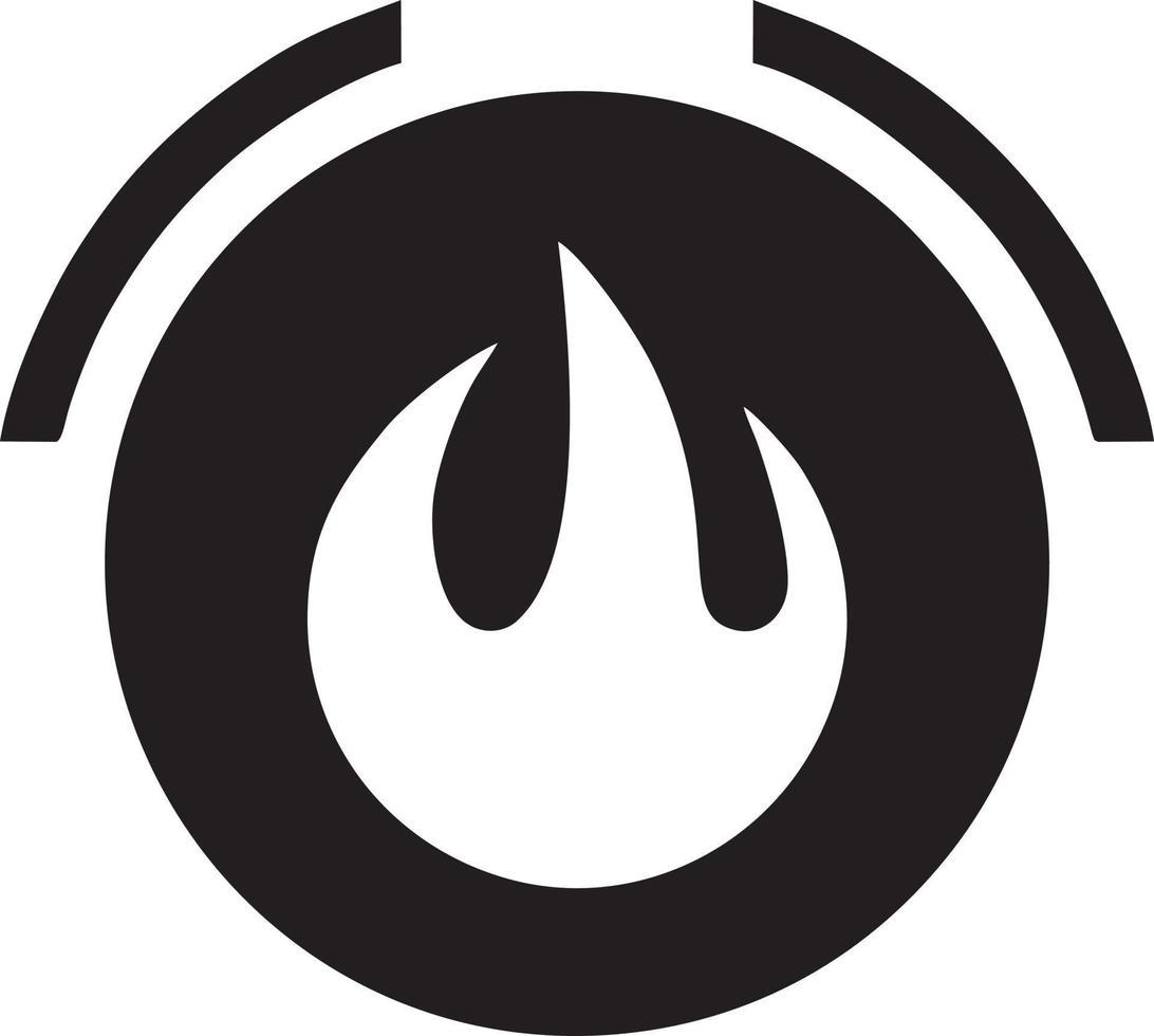 Fire hot icon symbol image vector. Illustration of the danger fire burn image design. EPS 10 vector