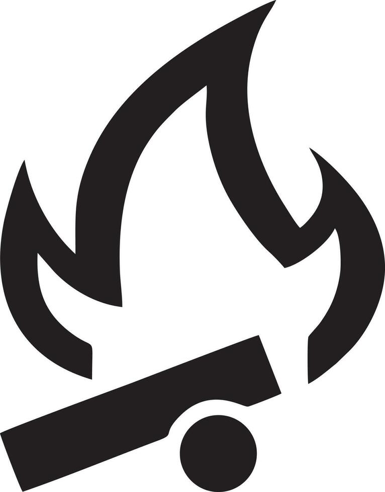 Fire hot icon symbol image vector. Illustration of the danger fire burn image design. EPS 10 vector