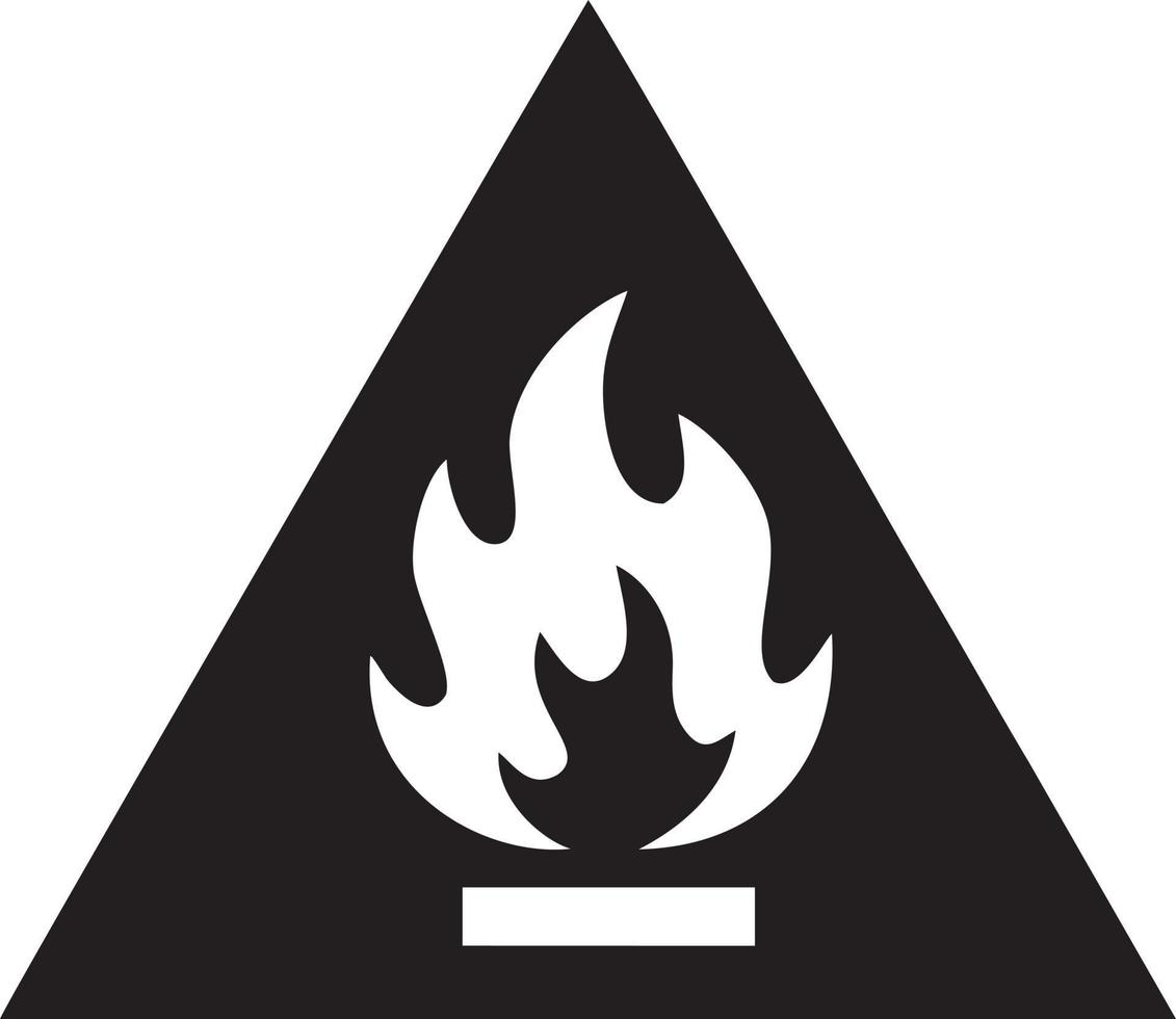 Fire hot icon symbol image vector. Illustration of the danger fire burn image design. EPS 10 vector