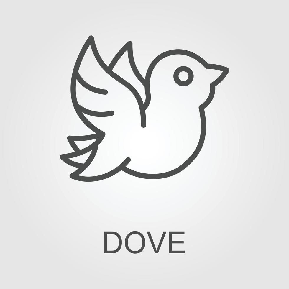 dove icon - From pets, vet and veterinary icons, Animal icons vector