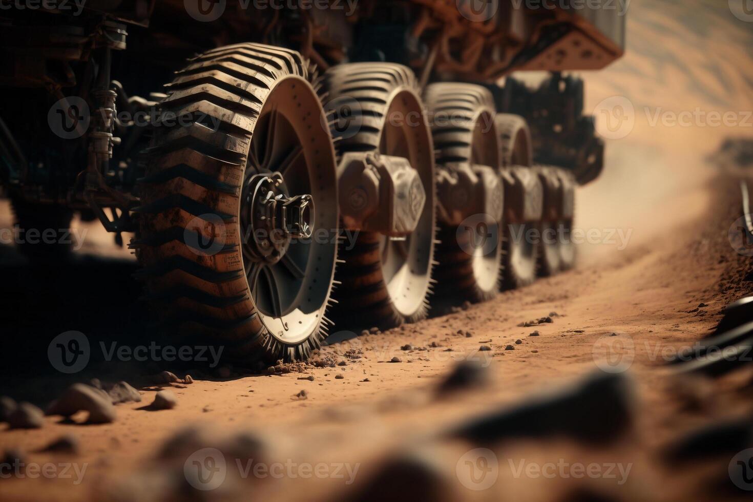 rover wheels in exploration mars planet photo