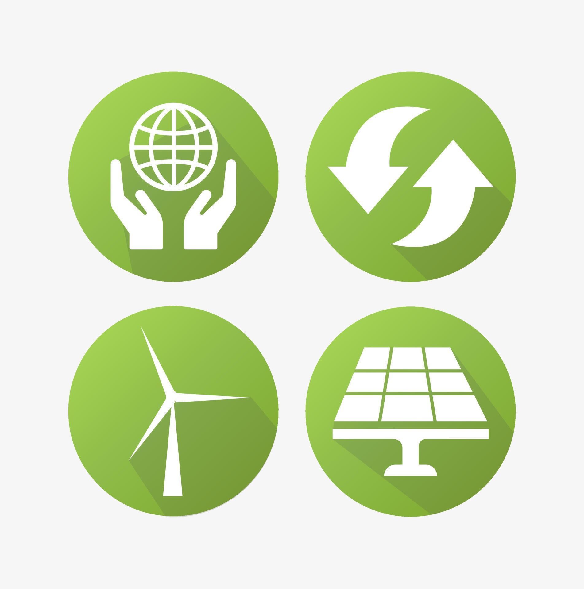 ecofriendly labels and stickers 22080915 Vector Art at Vecteezy