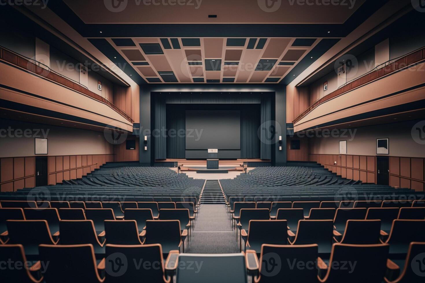 empty auditorium conference room illustration photo