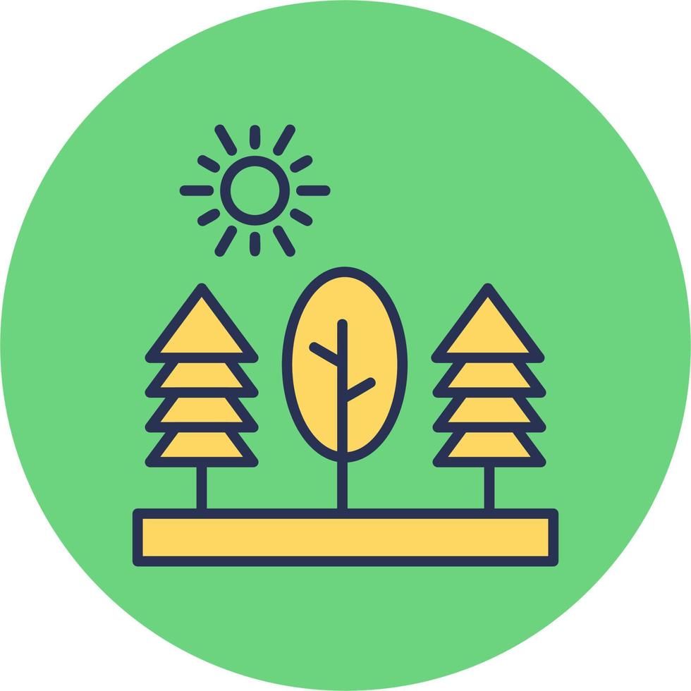 Trees vector icon