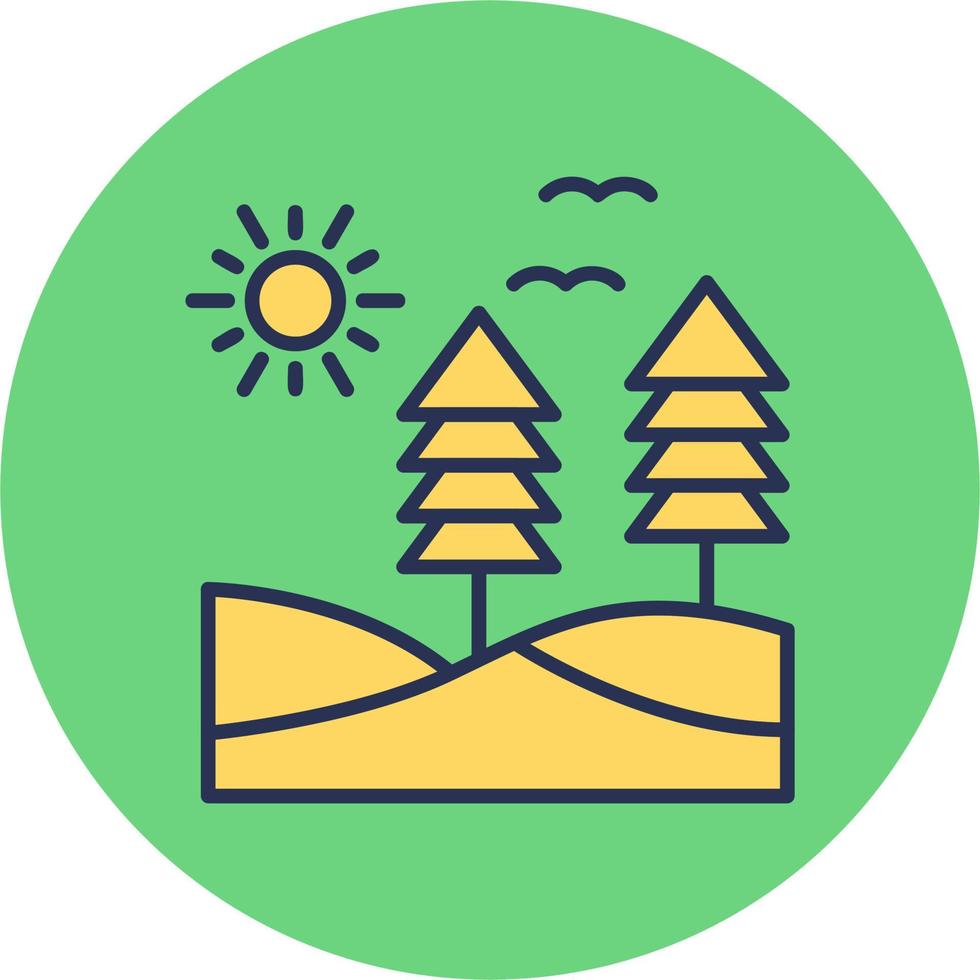 Forest vector icon