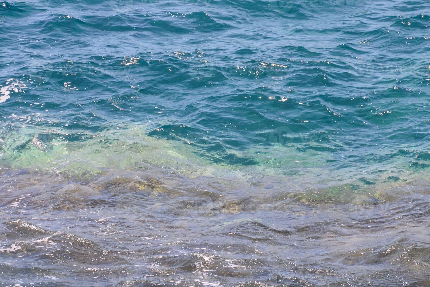 Waves in the ocean photo