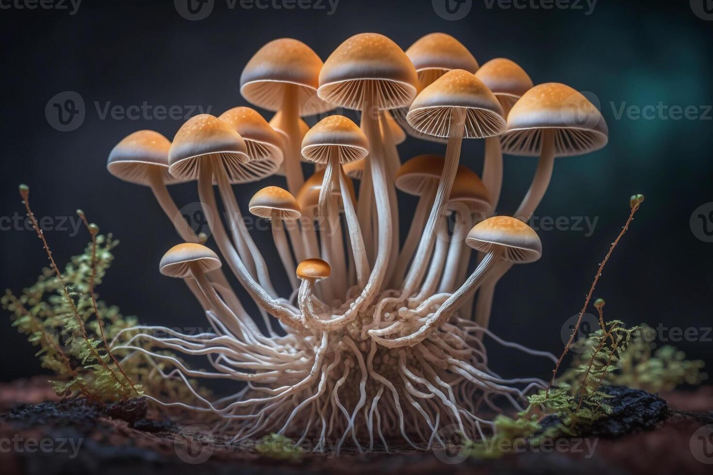 psilocybe cubensis magic psilocybin mushrooms photo