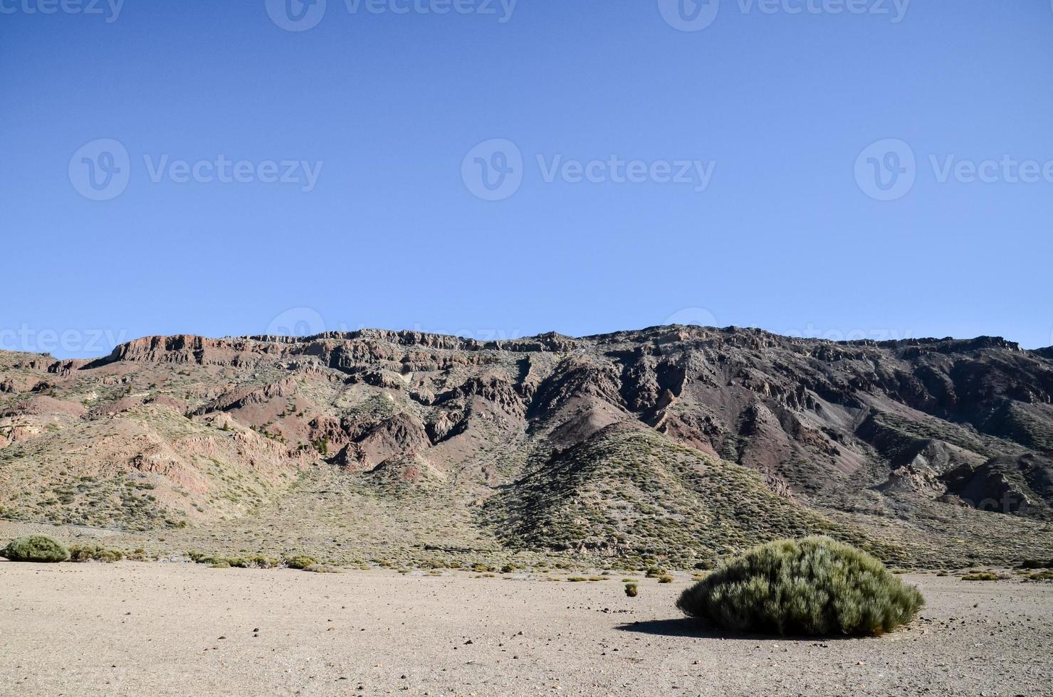 Scenic mountain landscape photo