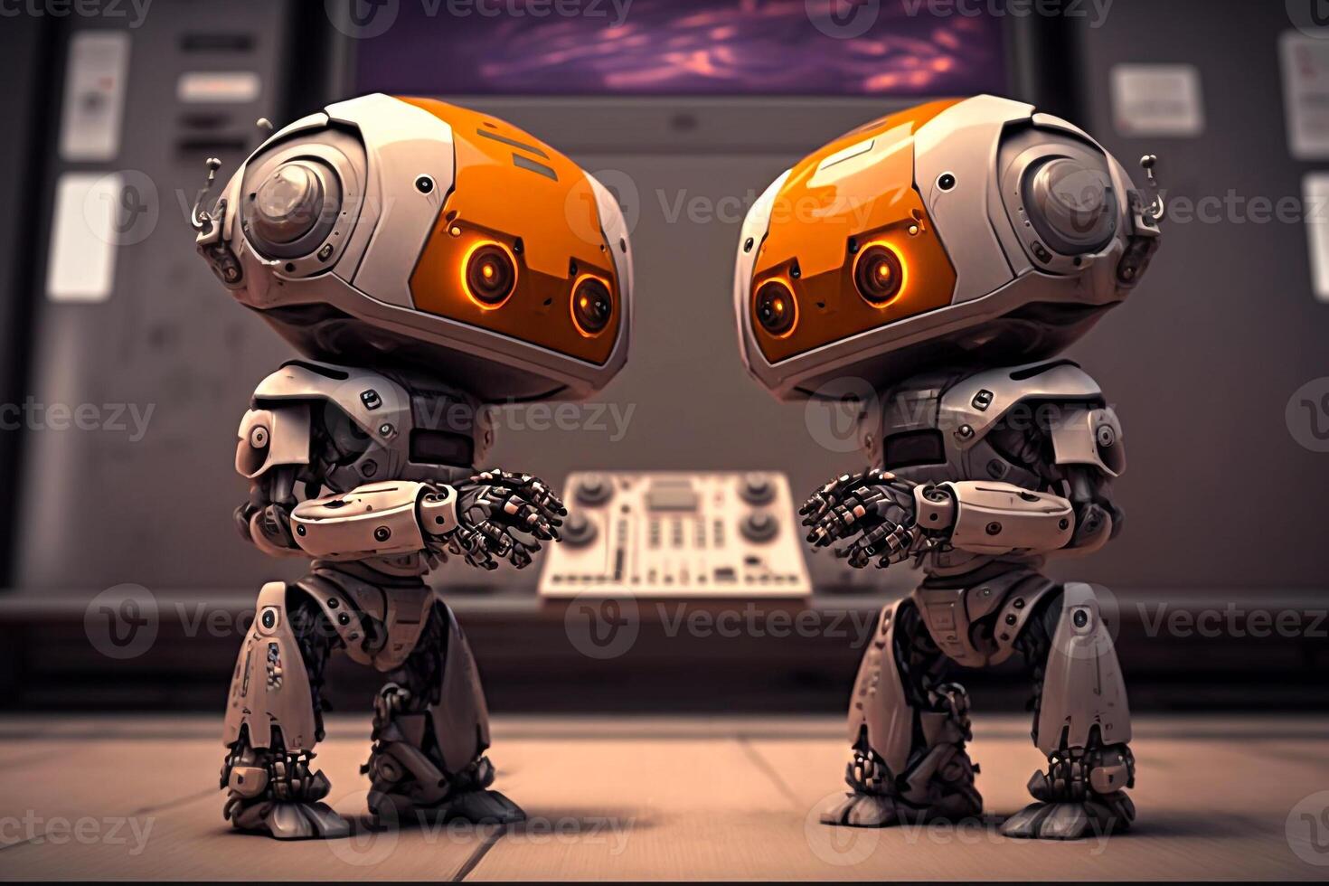 neural network trains robots for new tasks illustration photo