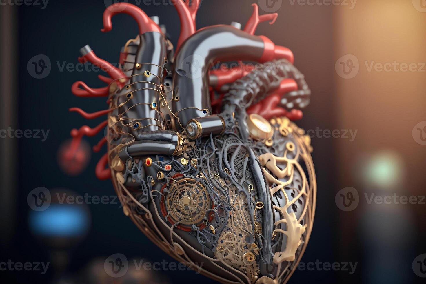 mechanical artificial heart photo